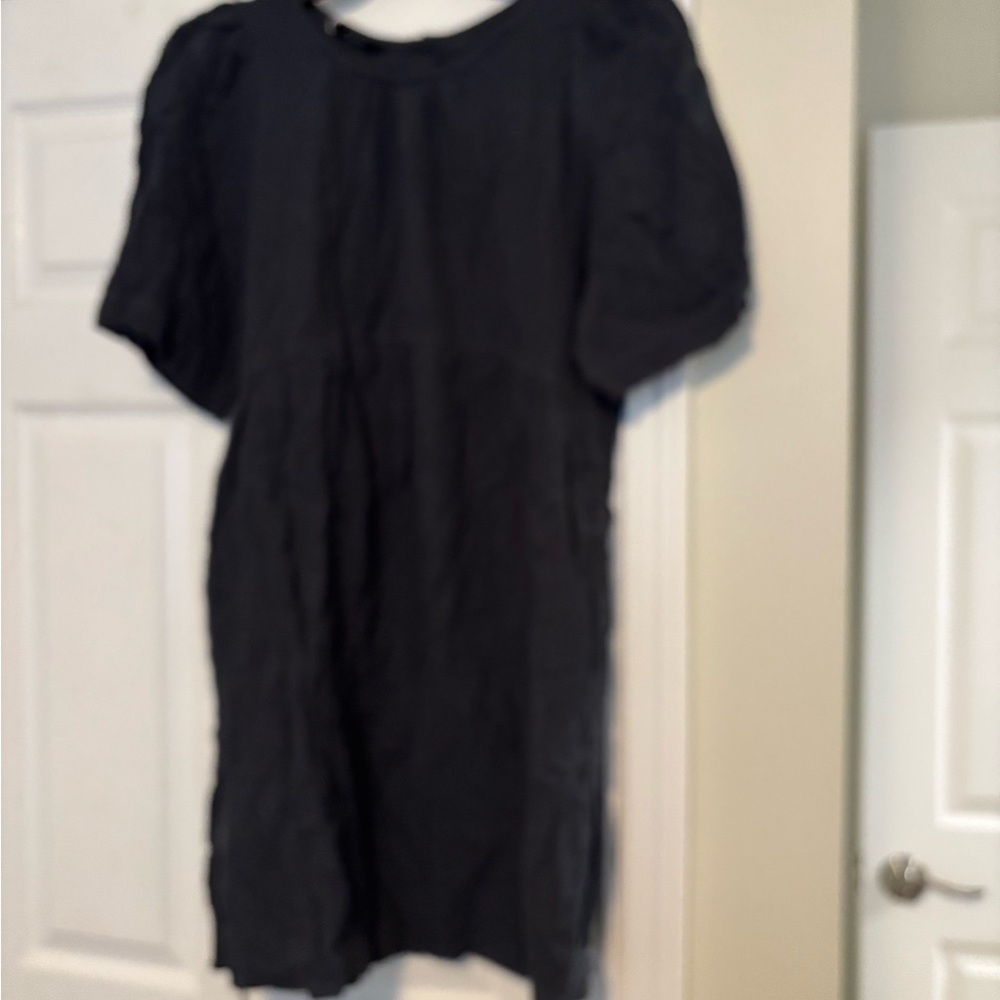 Casual knee length Gray Midi Dress